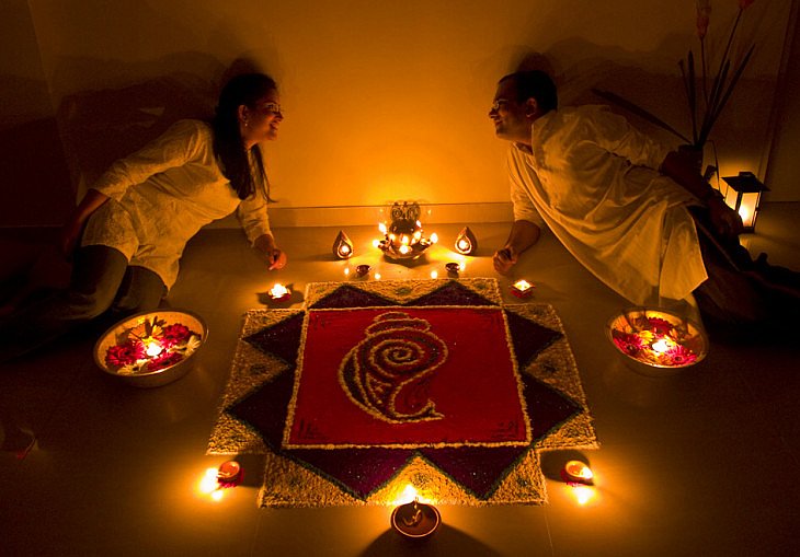 Romantic Diwali